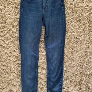 Old Navy Women’s Rockstar Super Skinny High-Rise Jeans Size 2 Dark Wash Stretch